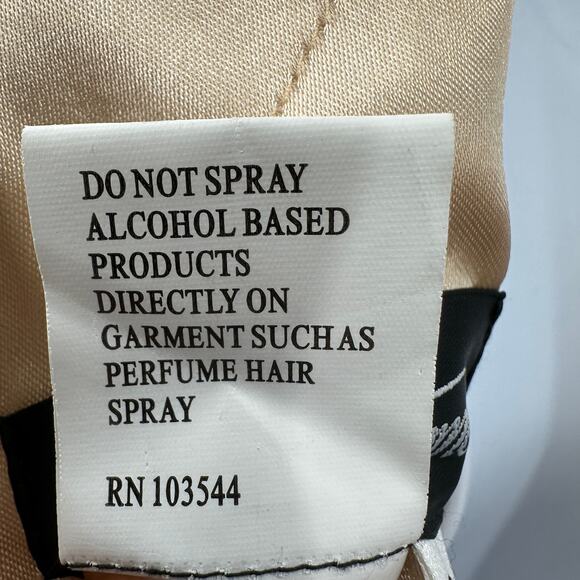 La Femme Prom Dress SZ 6 Blue Violet Formal Gown Embellished Lace Top Sleeveless - Picture 15 of 15